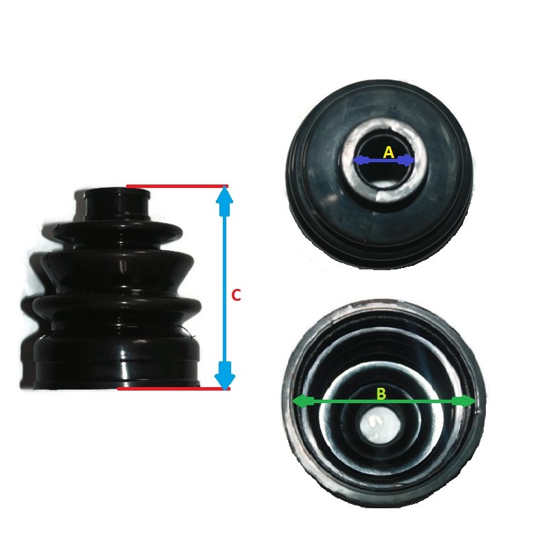 Rear joint cover for Polaris Ranger Sportsman XP550