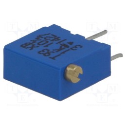 1 pcs x VISHAY - T93XB102KT20 - Potentiometer: mounting, multiturn, 1kΩ, 500mW, THT, ±10%, linear