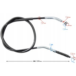Street r 125 clutch cable