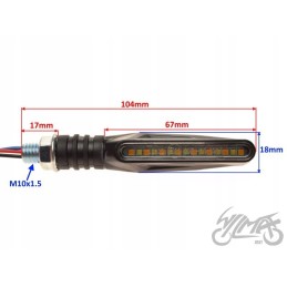 Front turn signal atv utv leds