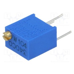1 pcs x BOURNS - 3266W-1-202LF - Potentiometer: mounting, multiturn, 2kΩ, 250mW, ±10%, linear, THT
