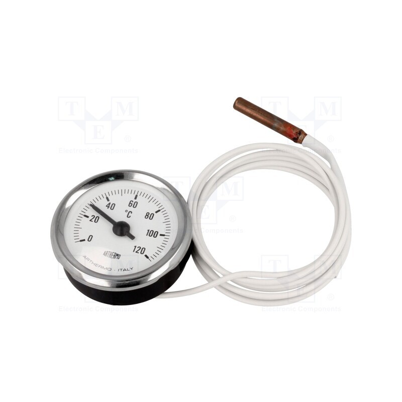 1 pcs x ARTHERMO - CP82 - Sensor: thermometer with capillary, Body dim: Ø52x25mm, on panel