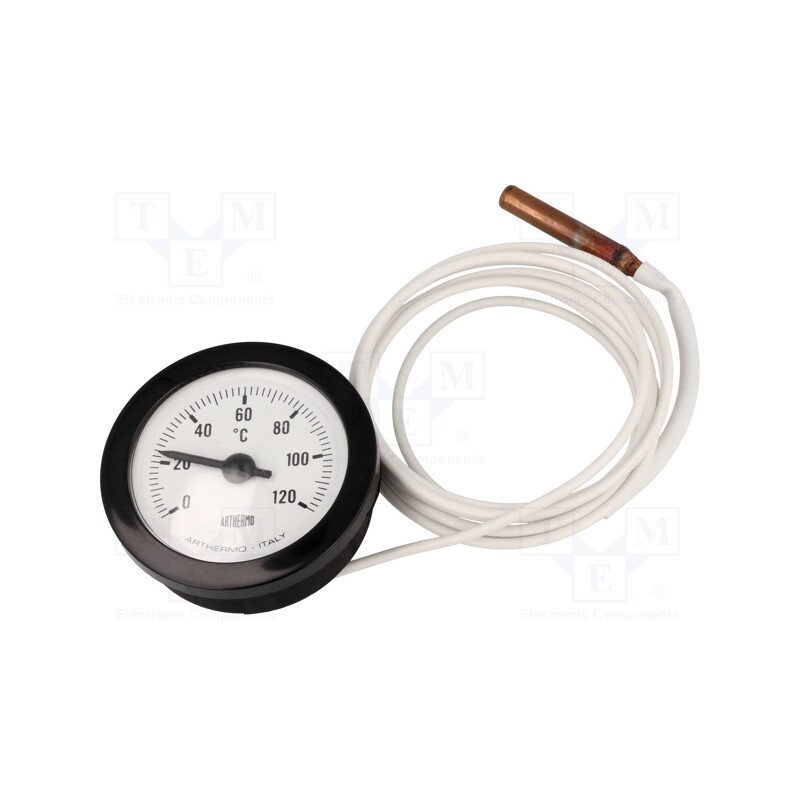 1 pcs x ARTHERMO - CP99 - Sensor: thermometer with capillary, Body dim: Ø52x22mm, on panel