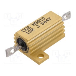 1 pcs x TE Connectivity - 0-1625966-4 - Resistor: wire-wound, with heatsink, screw, 10Ω, 16W, ±5%, 50ppm/°C