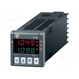 1 pcs x ASCON TECNOLOGIC - K49T-HCRR - Module: regulator, temperature, SPST-NO, OUT 2: SPST-NO, on panel