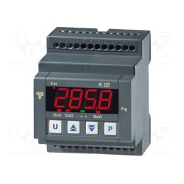 1 pcs x ASCON TECNOLOGIC - K85P-LCRR - Module: regulator, temperature, SPDT, OUT 2: SPDT, OUT 1: 250VAC/8A