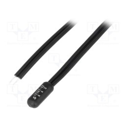 1 pcs x ASCON TECNOLOGIC - NTC-TPE-A1T - Sensor: temperature, NTC, 10kΩ, Len: 1.5m, Body dim: Ø5x15mm