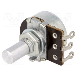 1 pcs x TELPOD - PR185-220K-A16P1 - Potentiometer: shaft, single turn, 220kΩ, 200mW, ±20%, on panel