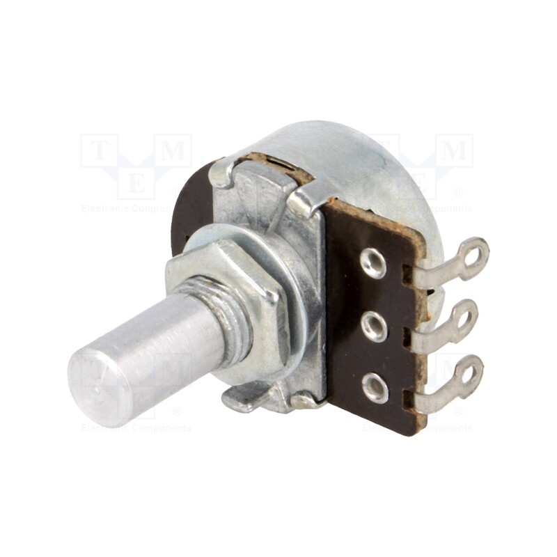 1 pcs x TELPOD - PR185-220K-A16P1 - Potentiometer: shaft, single turn, 220kΩ, 200mW, ±20%, on panel