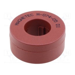 1 pcs x MAGNETEC - M-074 - Ferrite: toroidal, L: 12.8mm, Øint: 13mm, Øout: 28.2mm, 40uH