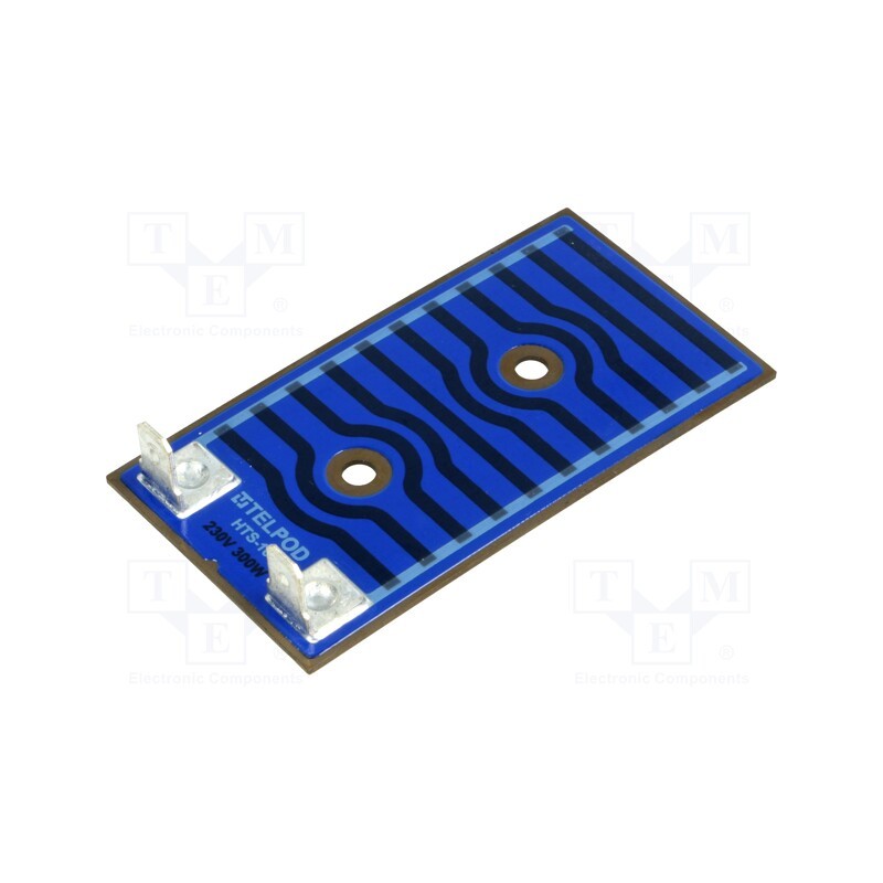 1 pcs x TELPOD - HTS-16-230-300-3/6.3 - Resistor: thick film, heating, screw, 300W, connectors 6,3mm