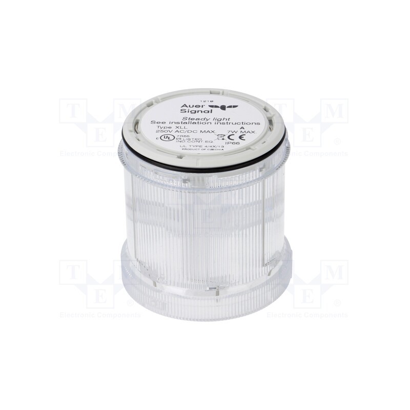 1 pcs x AUER SIGNAL - 900004900 - Signaller: lighting, bulb BA15D, transparent, 12÷250VDC, IP66