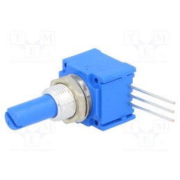 1 pcs x BOURNS - 96A1A-B28-A15L - Potentiometer: shaft, single turn, 10kΩ, 2W, ±10%, 6.35mm, linear
