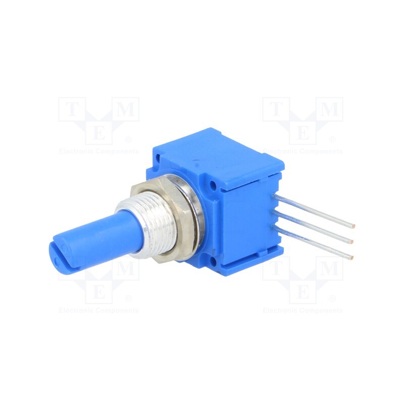 1 pcs x BOURNS - 96A1A-B28-A15L - Potentiometer: shaft, single turn, 10kΩ, 2W, ±10%, 6.35mm, linear