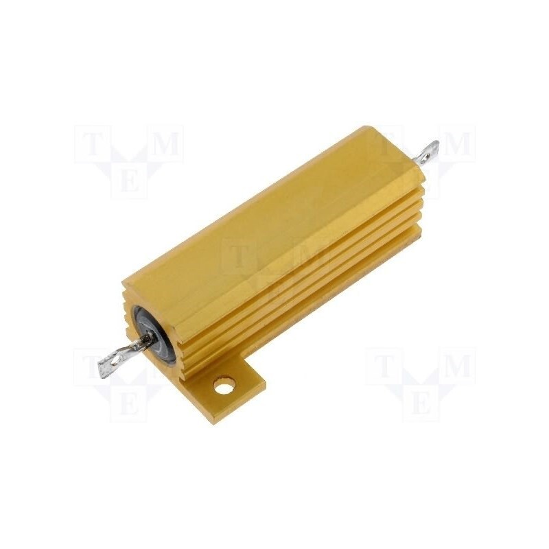 1 pcs x TE Connectivity - 1625984-5 - Resistor: wire-wound, with heatsink, screw, 10Ω, 50W, ±5%, 50ppm/°C