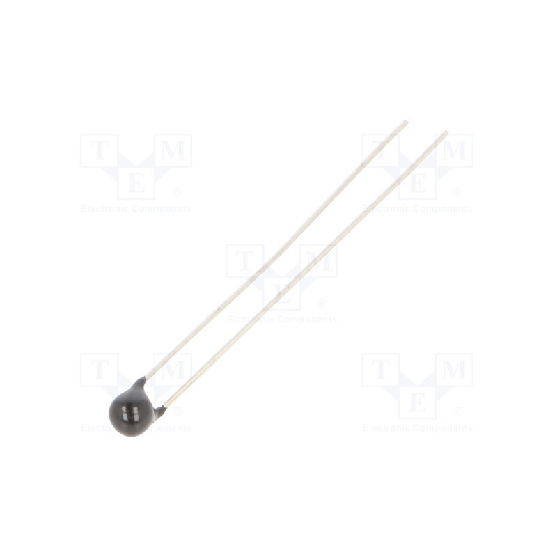 1 pcs x EPCOS - B57891S0103F008 - NTC thermistor, 10kΩ, -55÷155°C, 200mW, ±1%, THT, 3950K