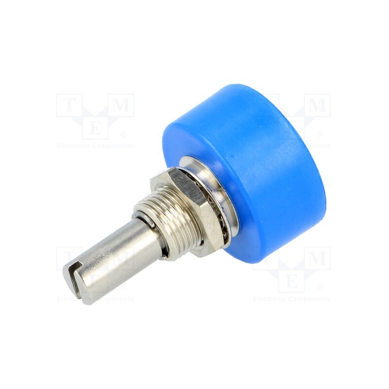 1 pcs x BOURNS - 6639S-1-502 - Potentiometer: shaft, single turn, 5kΩ, ±15%, 1W, linear, 6.35mm