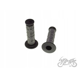 Black and gray steering wheel rubber