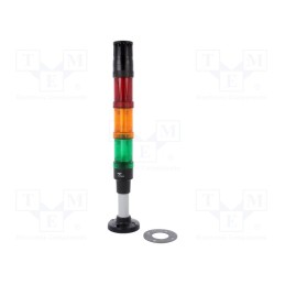 1 pcs x AUER SIGNAL - ECO40-Q31 - Signaller: signalling column, LED, red/orange/green, 24VDC, 24VAC