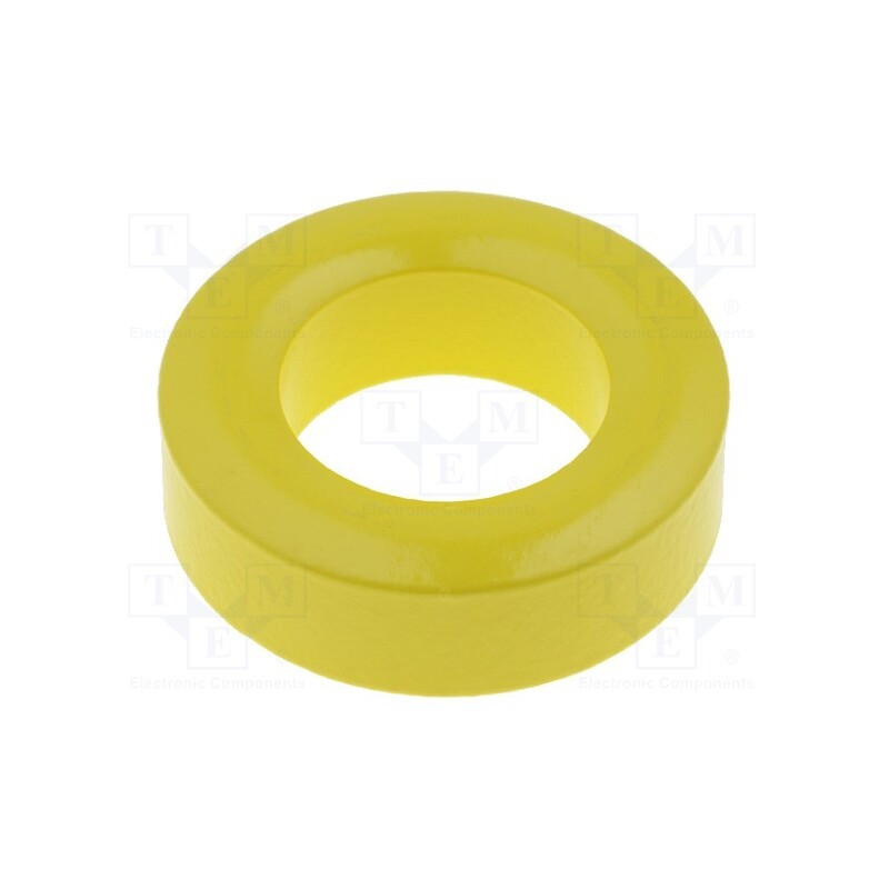 1 pcs x MICROMETALS - T94-26 - Ferrite: toroidal, L: 7.92mm, Øint: 14.2mm, Øout: 23.9mm, 60nH