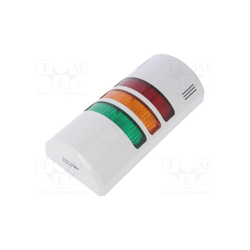 1 pcs x AUER SIGNAL - HD90-Q31 - Signaller: signalling column, LED, red/orange/green, 24VDC, 24VAC