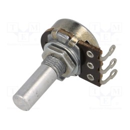 1 pcs x TELPOD - PR167 1M A 20P1 - Potentiometer: shaft, single turn, 1MΩ, 100mW, ±30%, 6mm, mono