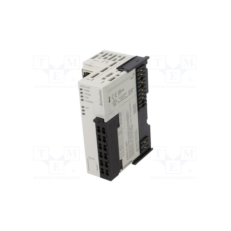 1 pcs x AUTONICS - ARIO-C-MT - Converter, 24VDC, RJ45 x2, IP20, Modbus TCP, 52.4x100x70mm, ARIO
