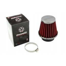 Black 35mm Moretti conical air filter