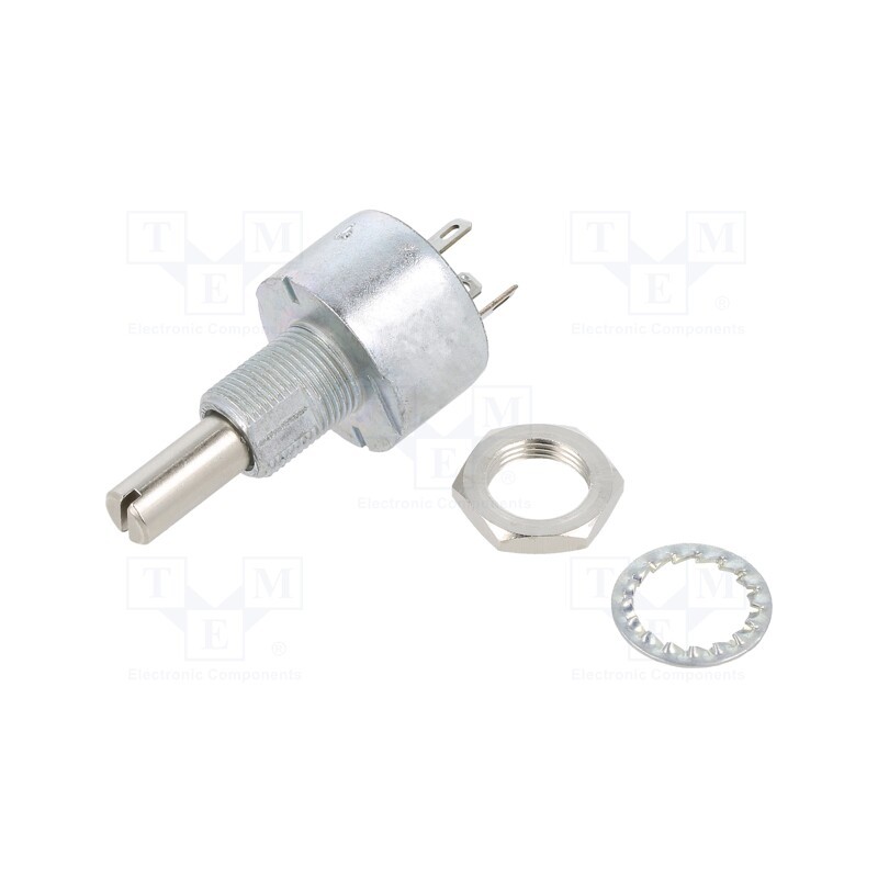 1 pcs x VISHAY - PE30L0FL103MAB - Potentiometer: shaft, single turn, 10kΩ, 3W, ±20%, 6mm, linear, 25mm