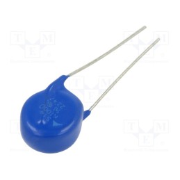 1 pcs x EPCOS - B72214S0102K101 - Varistor: metal-oxide, THT, 1.1kVAC, 1465VDC, 1.8kV, 4500A, 230J