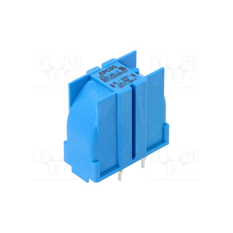 1 pcs x EPCOS - B82725J2402N020 - Inductor: common mode, THT, 6.8mH, 4A, 75mΩ, ±30%, 40.4x40x21.5mm