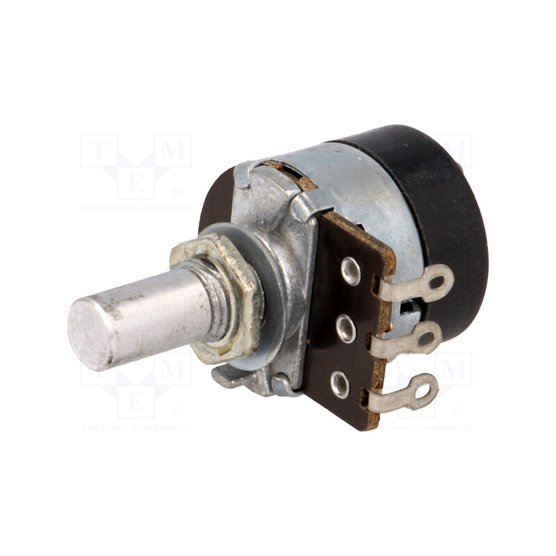 1 pcs x TELPOD - PR185S56-10KA16P1 - Potentiometer: shaft, single turn, 10kΩ, 200mW, ±20%, on panel, 6mm