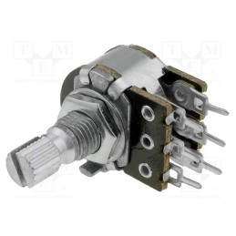 1 pcs x TELPOD - PRP162G 1M A 16P6 - Potentiometer: shaft, single turn, 1MΩ, 100mW, ±30%, on panel,PCB