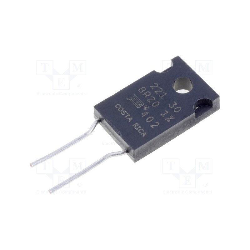 1 pcs x BOURNS - PWR221T-30-8R20F - Resistor: thick film, THT, TO220, 8.2Ω, 30W, ±1%, -55÷150°C