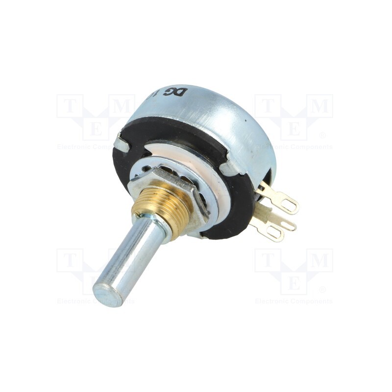 1 pcs x TELPOD - DG-106 470R - Potentiometer: shaft, single turn, 470Ω, 2W, ±10%, 6mm, wirewound