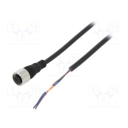 1 pcs x AUTONICS - CID2-2 - Connection lead, M12, PIN: 2, straight, 2m, plug, Insulation: PVC