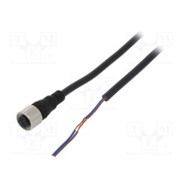 1 pcs x AUTONICS - CID2-5 - Connection lead, M12, PIN: 2, straight, 5m, plug, Insulation: PVC
