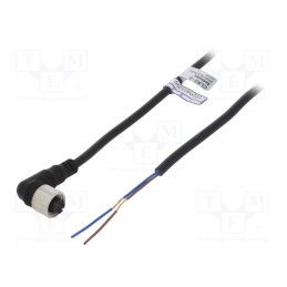 1 pcs x AUTONICS - CLA2-2 - Connection lead, M12, PIN: 2, angled, 2m, plug, Insulation: PVC, CL