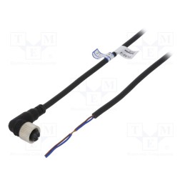 1 pcs x AUTONICS - CLD2-2 - Connection lead, M12, PIN: 2, angled, 2m, plug, Insulation: PVC, CL