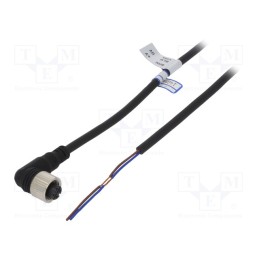 1 pcs x AUTONICS - CLD2-5 - Connection lead, M12, PIN: 2, angled, 5m, plug, Insulation: PVC, CL