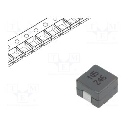 1 pcs x KEMET - TPI077050L105N - Inductor: wire, 105nH, Ioper: 36A, 0.32mΩ, 100kHz, -40÷125°C, ±20%
