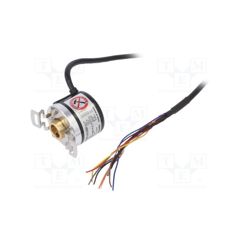 1 pcs x AUTONICS - E40H12-2500-6-L-5 - Encoder: incremental, Usup: 5VDC, 2500imp/revol, OUT: linear, IP50