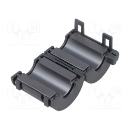 1 pcs x TDK - ZCAT3035-1330-BK - Ferrite: two-piece, on round cable, A: 39mm, B: 34mm, C: 13mm, D: 30mm