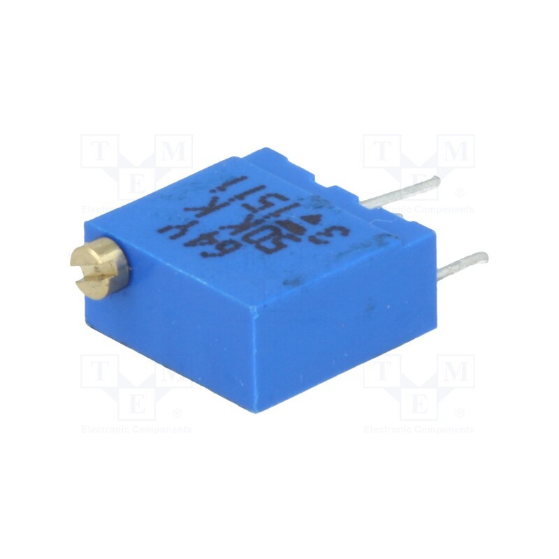 1 pcs x VISHAY - M64Y503KB40 - Potentiometer: mounting, multiturn, 50kΩ, 500mW, THT, ±10%, linear