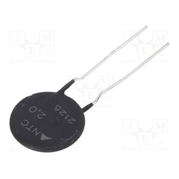 1 pcs x EPCOS - B57364S0209M000 - NTC thermistor, 2Ω, -55÷170°C, 5.1W, ±20%, THT, 2900K, Pitch: 7.5mm