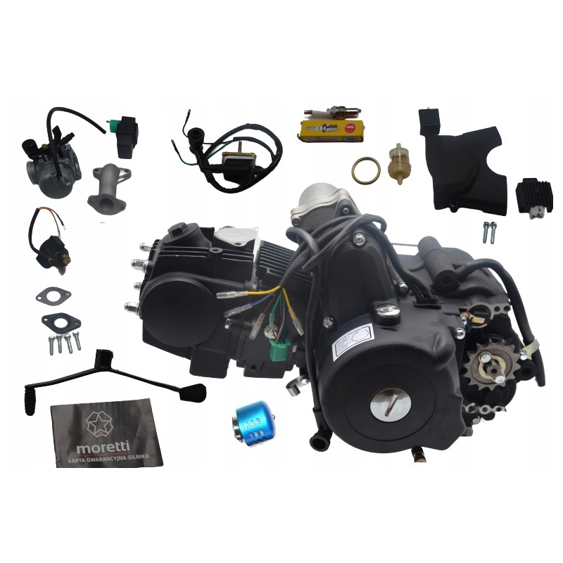 Engine 125 12km pol-automatic atv quad 3 1 reverse