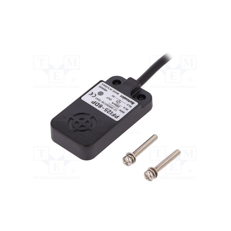 1 pcs x AUTONICS - PFI25-8DP - Sensor: inductive, 0÷8mm, PNP / NO, Usup: 10÷30VDC, 200mA, lead 2m