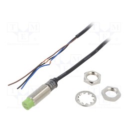 1 pcs x AUTONICS - PR12-4DN - Sensor: inductive, OUT: NPN / NO, 0÷4mm, 10÷30VDC, M12, IP67, 200mA