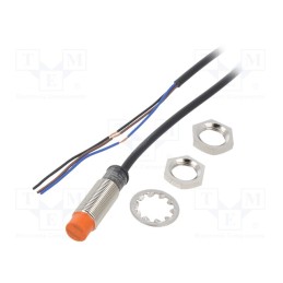 1 pcs x AUTONICS - PR12-4DP2 - Sensor: inductive, OUT: PNP / NC, 0÷4mm, M12