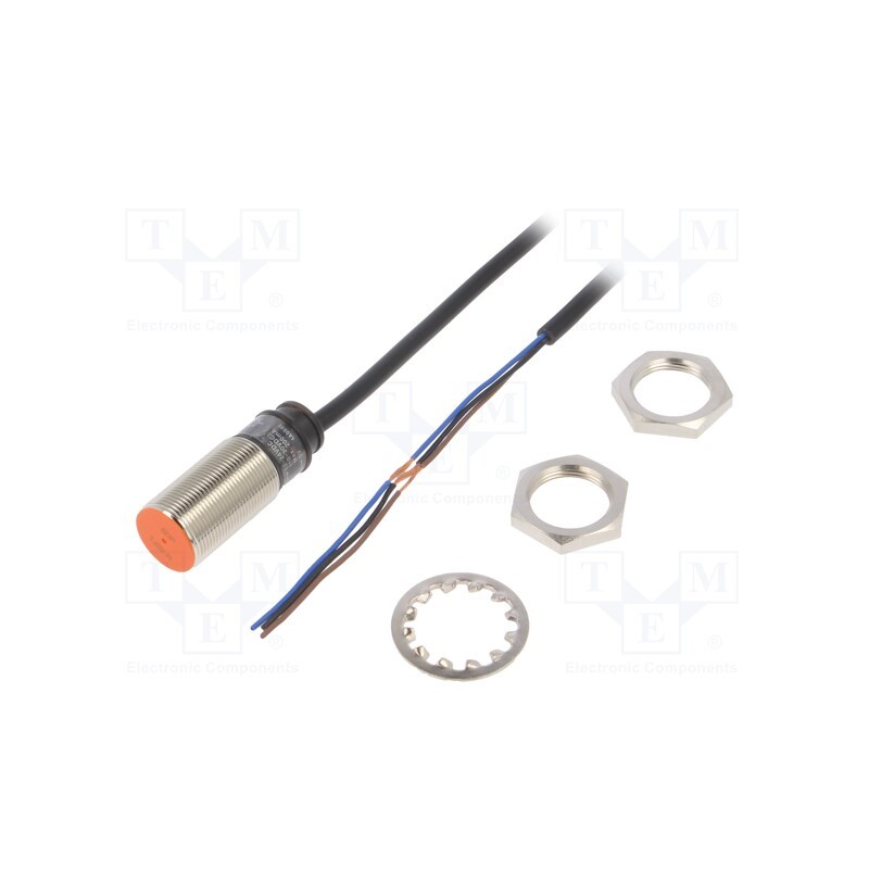 1 pcs x AUTONICS - PR18-5DP - Sensor: inductive, OUT: PNP / NO, 0÷5mm, 10÷30VDC, M18, IP67, 200mA